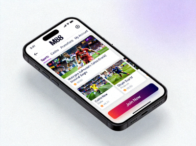 Tampilan mobile-friendly dari situs M88 yang dioptimalkan untuk smartphone